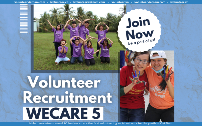 Tổ Chức YMCA Vietnam Tuyển Dụng Tình Nguyện Viên Cho Chương Trình WECARE5 2023