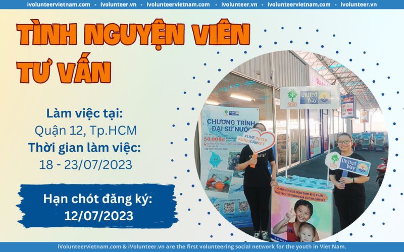 MSD United Way Vietnam Tuyển Tình Nguyện Viên Tư Vấn