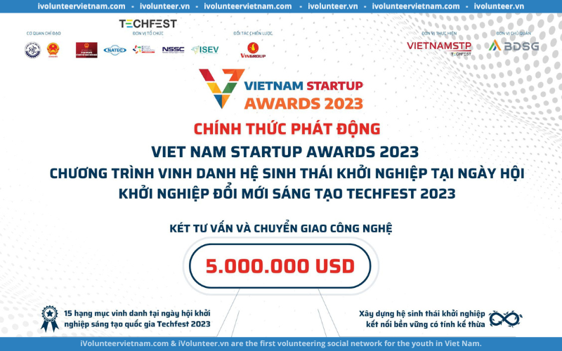 Chương Trình Viet Nam Startup Awards 2023 Tuyển Cộng Tác Viên Marketing/Host/Ban Đối Ngoại