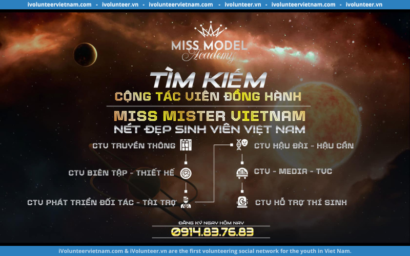 Nét Đẹp Sinh Viên Việt Nam – Miss Mister VietNam 2024 Chính Thức Mở Đơn Tuyển Cộng Tác Viên