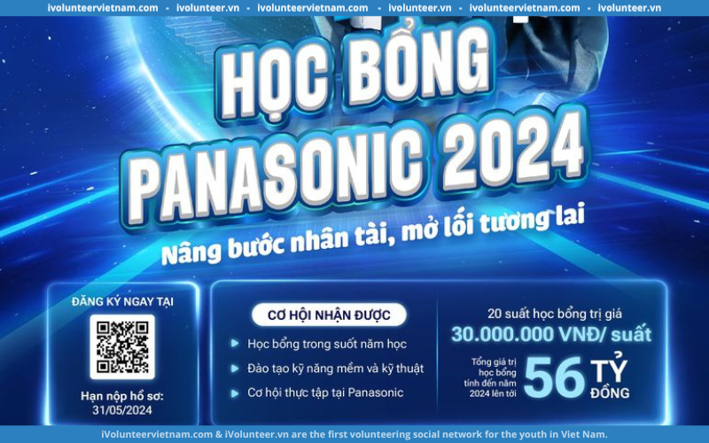 Chương Trình Học Bổng Panasonic 2024 Chính Thức Mở Cổng Đăng Ký