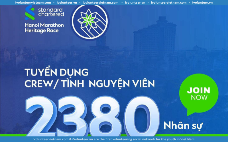 Giải chạy Standard Chartered Marathon Di sản Hà Nội Mở Đơn Tuyển Tình Nguyện Viên/Crew 2024