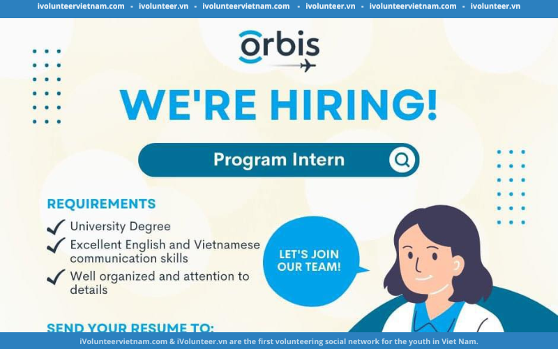 Orbis Tìm Kiếm Thực Tập Sinh Chương Trình