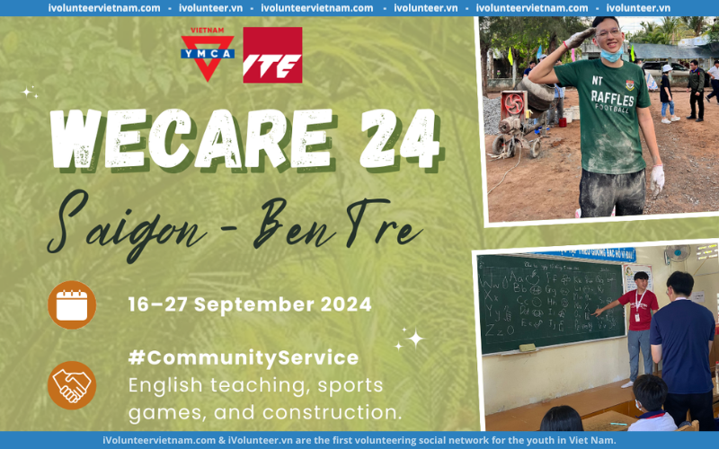 YMCA Vietnam Tuyển Tình Nguyện Viên Cho Dự Án WECARE 24